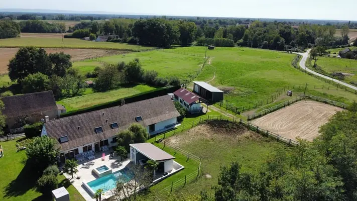 Pferdeparadies der Ruhe und Harmonie