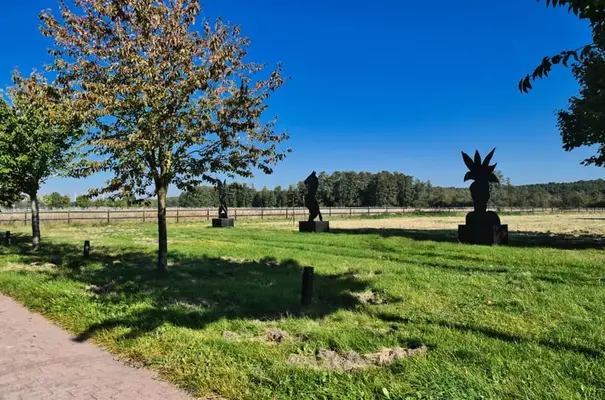 Einmalige Reitanlage bei Potsdam mit 16 Hektar arrondiertem Land