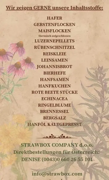 Das ALLESKÖNNER HANF&KRÄUTER Müsli für dein Pferd