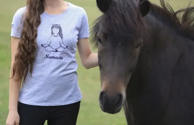 T-Shirt Namaste aus 100% Bio-Baumwolle