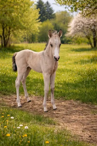 Futurity Reining-Perspektive der Extraklasse: Buckskin Fohlen