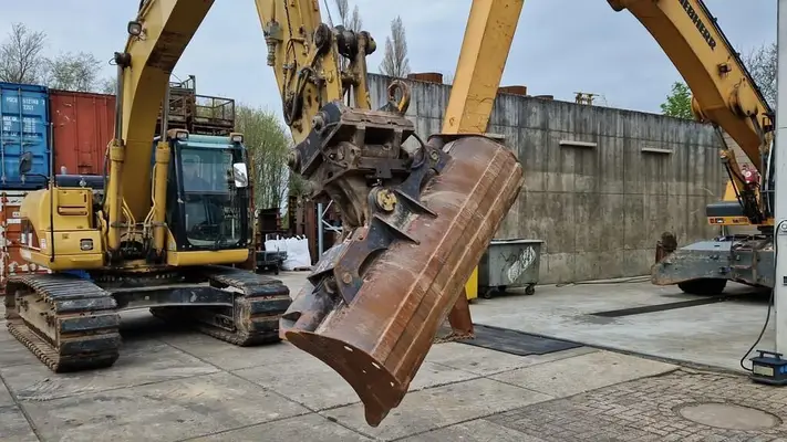 Hydraulische kantelbak 1.95m breed
