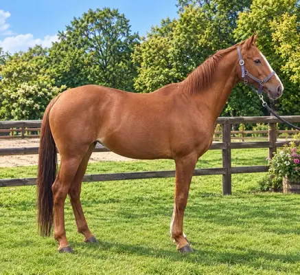 Poney de selle doux et sociable