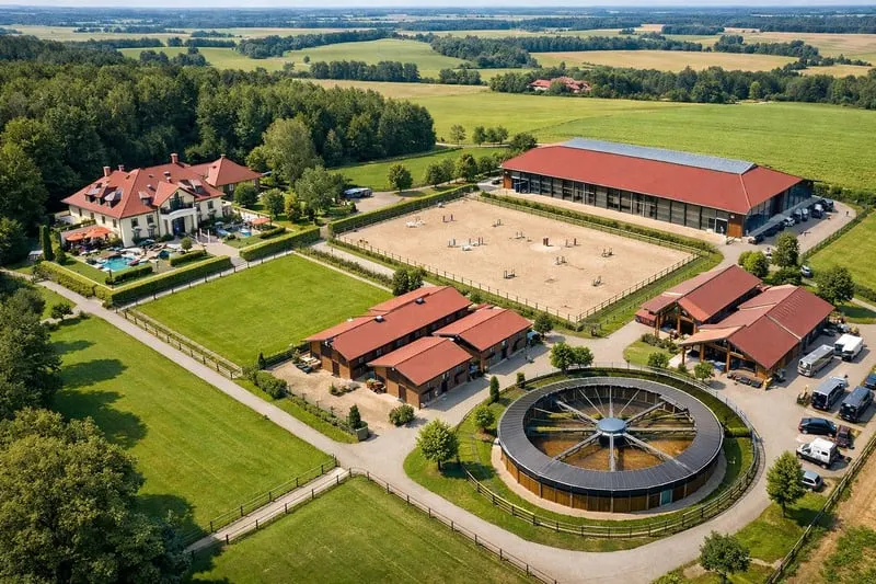 5* Reitanlage an der deutsch/holländischen Grenze