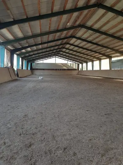 Reitanlage mit 60er Halle an der österreichischen Grenze