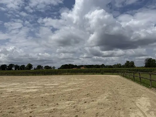Reitanlage mit Reithalle für ambitionierte Reiter & Leben mit Pferden. Bis zu 60 Pferden.