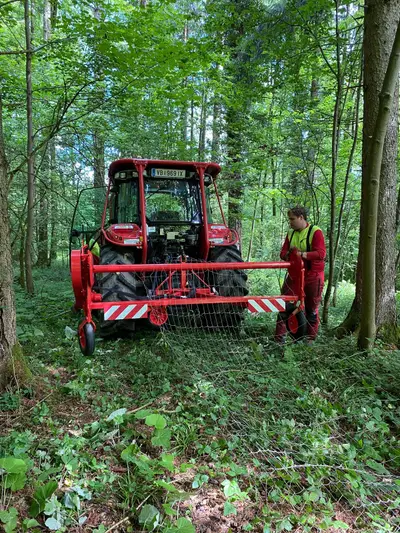 MAXWALD Zaunwickelmaschine