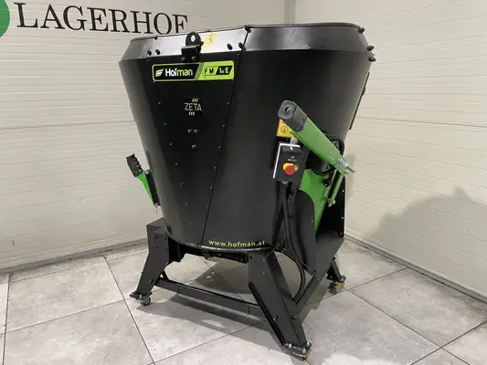 Mezcladora de forraje Hofman ZETA FMV 1m3 con motor eléctrico NUEVA