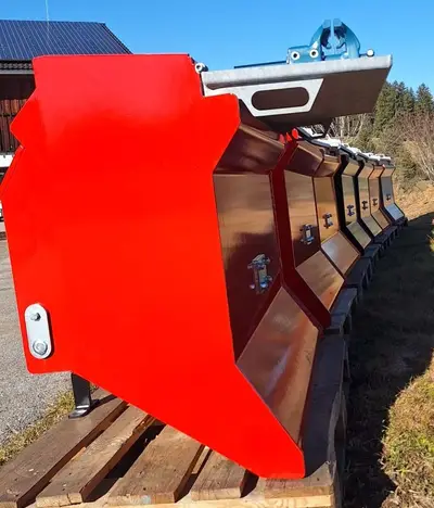 OMS 3-in-1 Polterschild flache Schürfkante