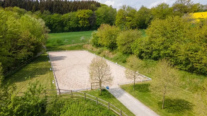 Reitanlage in Alleinlage bei St.Wendel zu verkaufen – fast 15 Hektar Land im Eigentum!