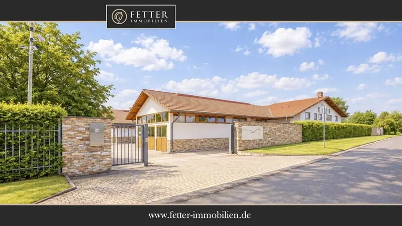 Luxuriöse Villa mit Reitanlage in der Nähe von Fulda in Hessen – Wellness, Reitsport & Lebensgefühl