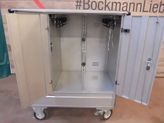 Alfako Turnierschrank „Midi“ Sattelschrank NEU Silber