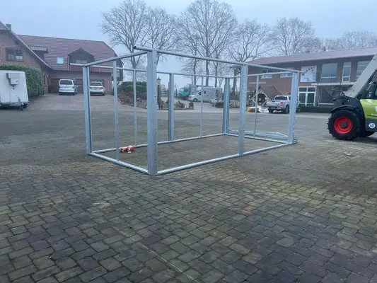 Mobiler fahrbarer Weideunterstand, Stall, Weidehütte
