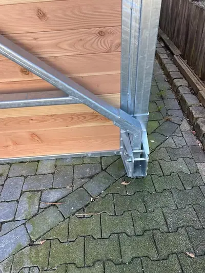 Mobiler fahrbarer Weideunterstand, Stall, Weidehütte