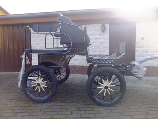 Neue Pony-u.Kleinpferdkutsche