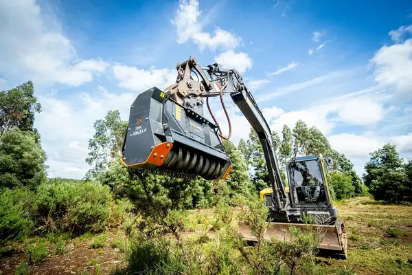 TMC Cancela THI-100 Hydraulischer Mulchkopf /Forstmulcher
