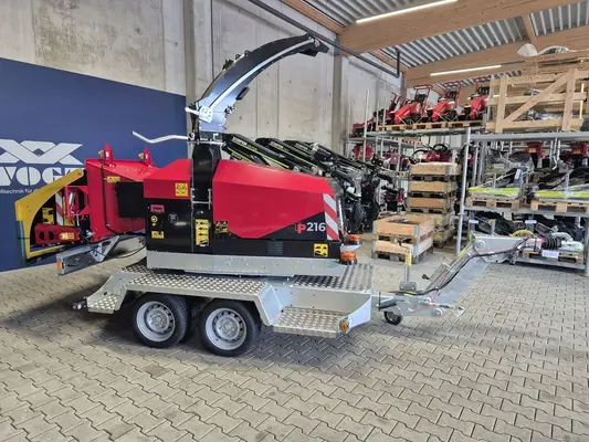TP 216 Mobile-Tandem Holzhacker / Holzhäcksler