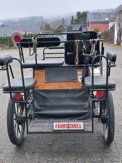 Fahrschulwagen für Ponys
