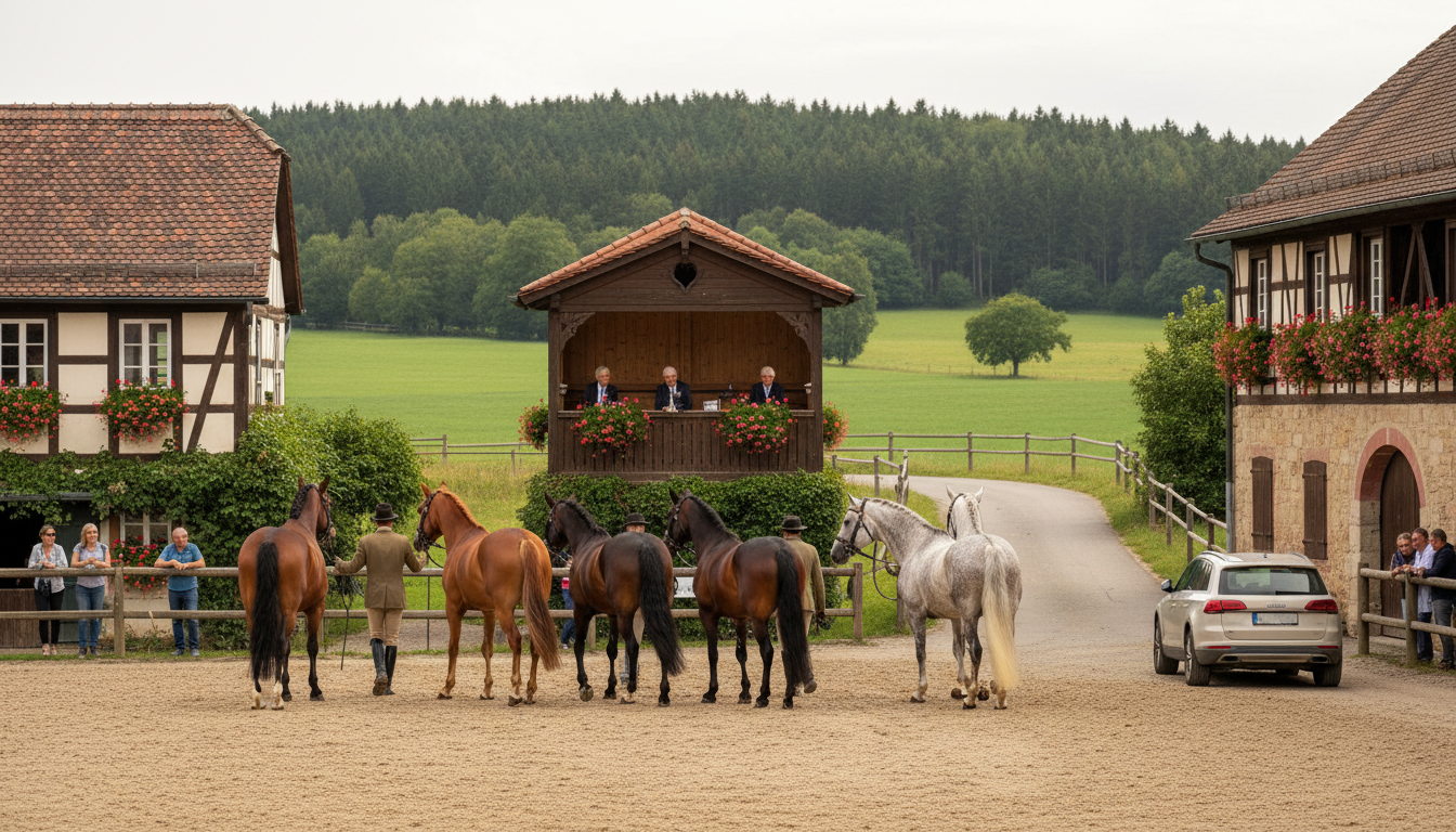 Hengstkörung als Thema beim Pferdekauf: Zuchtwert, Eintragung und Papiere