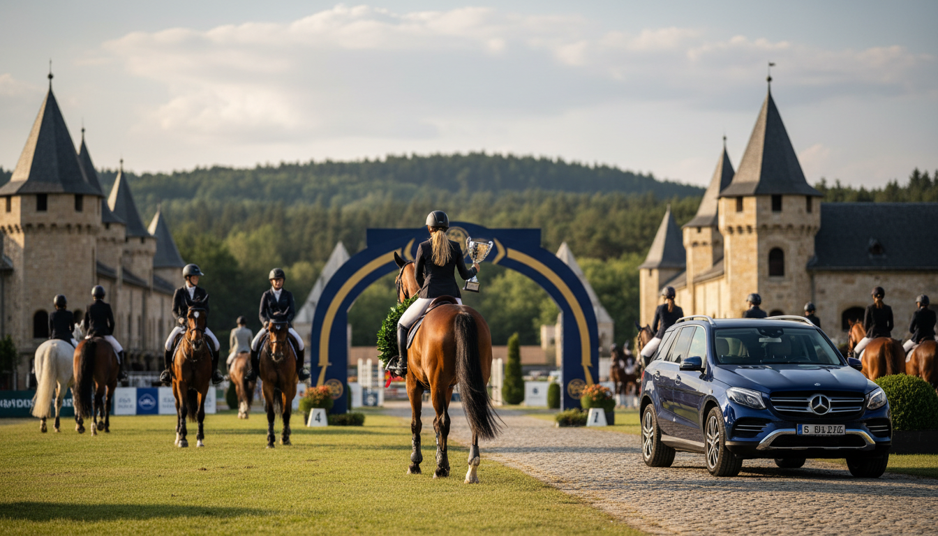 Jodie Hall McAteer und Hardessa gewinnen den Großen Preis bei der HOYS