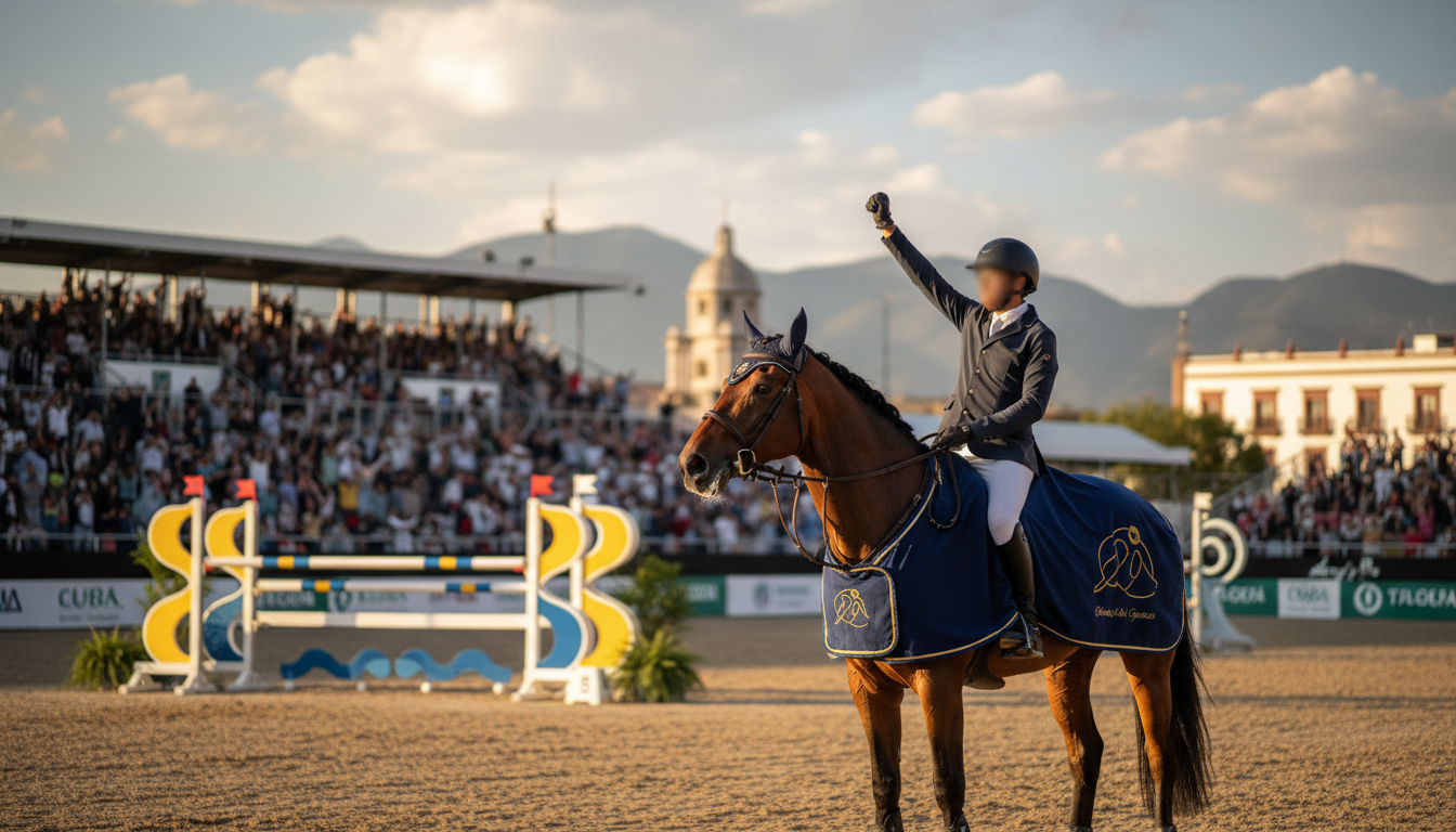 Sharn Wordley gana por primera vez en la Copa del Mundo con el único recorrido sin faltas en Puebla